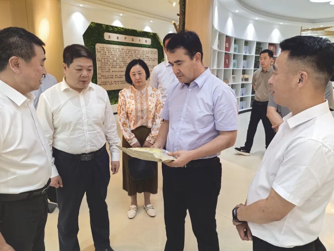 市领导深入我县调研指导工作